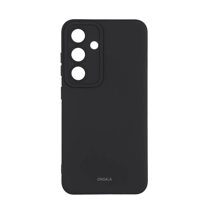 Onsala Backcover Sil Touch Samsung S24 5G Black i gruppen SMARTPHONE & SURFPLATTOR / Mobilskydd / Samsung hos TP E-commerce Nordic AB (C58605)