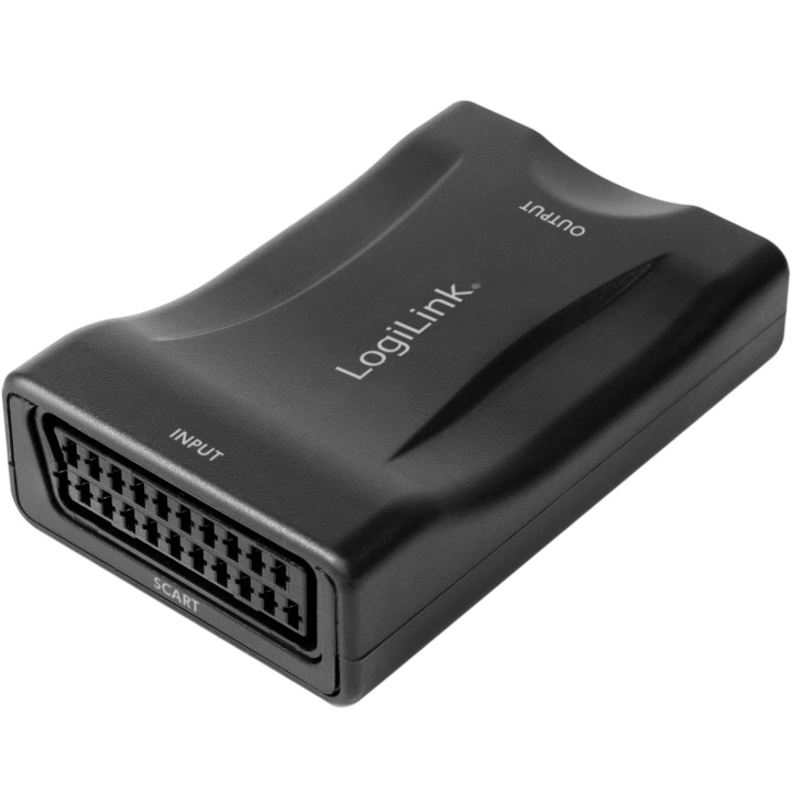 LogiLink Scart -> HDMI-omvandlare 1080p i gruppen HEMELEKTRONIK / Kablar & Adaptrar / HDMI / Adaptrar hos TP E-commerce Nordic AB (C58668)