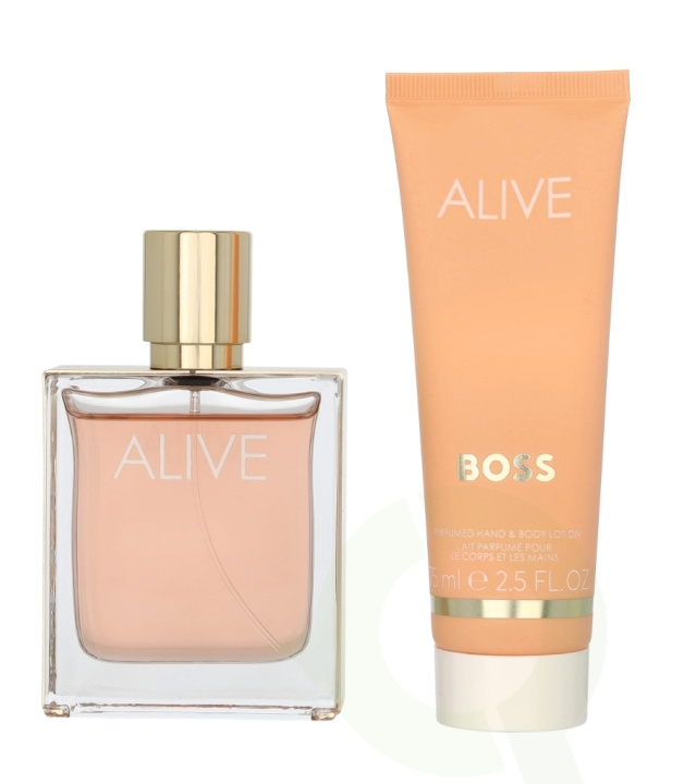 Hugo Boss Alive Giftset 125 ml Edp Spray 50ml/Hand & Body Lotion 75ml i gruppen SKÖNHET & HÄLSA / Presentkit / Presentkit För Henne hos TP E-commerce Nordic AB (C58716)