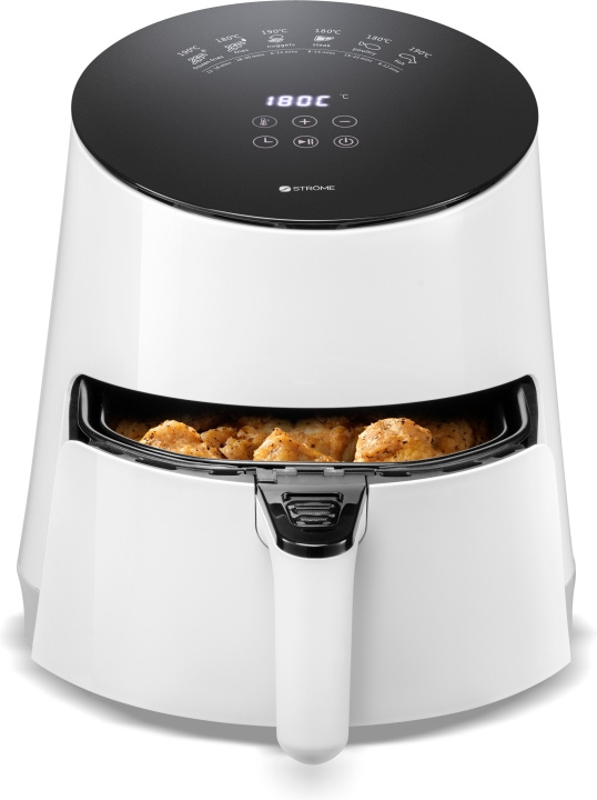 Ströme Hot Air Fryer, Vit i gruppen HEM, HUSHÅLL & TRÄDGÅRD / Hushållsmaskiner / Airfryers & fritöser hos TP E-commerce Nordic AB (C58832)