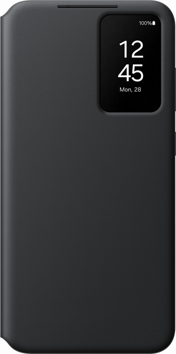Samsung Galaxy S24+ Clear View plånboksfodral, svart i gruppen SMARTPHONE & SURFPLATTOR / Mobilskydd / Samsung hos TP E-commerce Nordic AB (C58911)