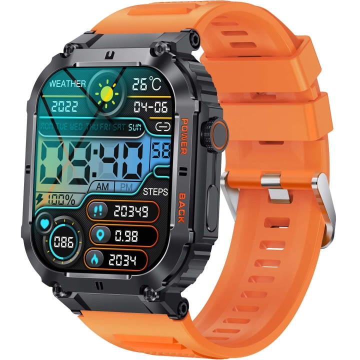 Denver SWC-191O Bluetooth SmartWatch with heartrate, blood pressure and blood oxygen sensor & call function i gruppen SPORT, FRITID & HOBBY / Smartwatch & Aktivitetsarmband / Aktivitetsarmband hos TP E-commerce Nordic AB (C58948)