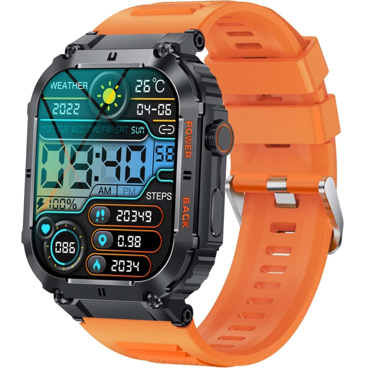 Denver SmartWatch Bluetooth SWC-191O i gruppen SPORT, FRITID & HOBBY / Smartwatch & Aktivitetsarmband / Aktivitetsarmband hos TP E-commerce Nordic AB (C58948)
