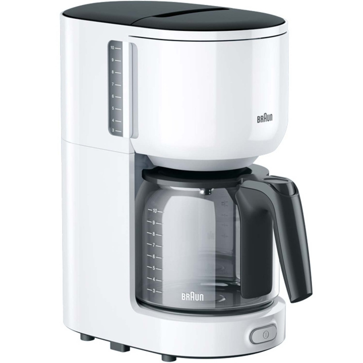 Braun Kaffebryggare KF3100WH PurEase 10Koppars 1000W i gruppen HEM, HUSHÅLL & TRÄDGÅRD / Hushållsmaskiner / Kaffemaskiner & Tillbehör / Kaffebryggare hos TP E-commerce Nordic AB (C58953)