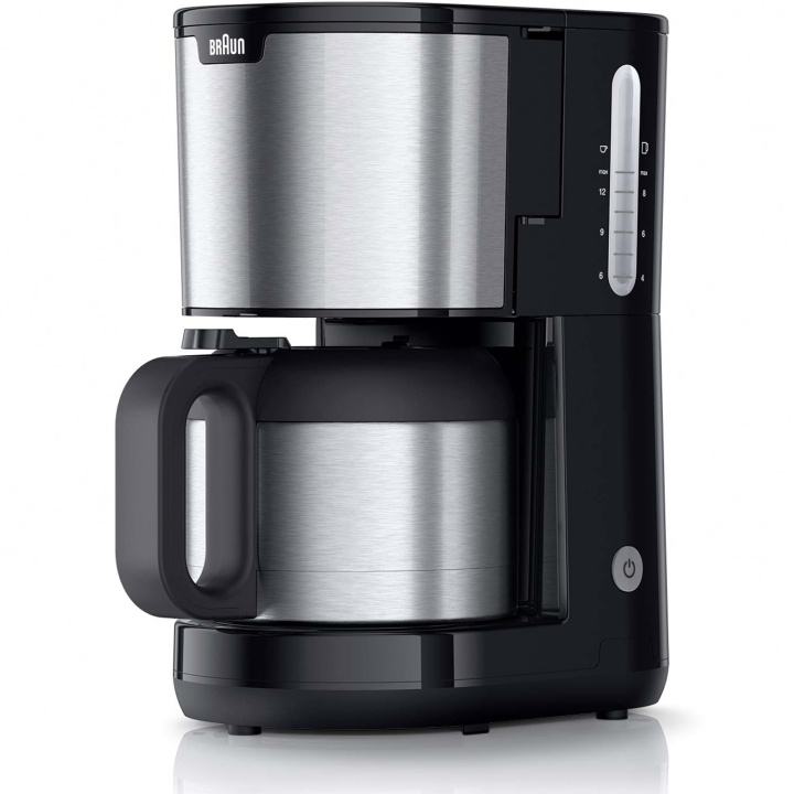 Braun Termosbryggare KF1505BK PurShine 1,2l i gruppen HEM, HUSHÅLL & TRÄDGÅRD / Hushållsmaskiner / Kaffemaskiner & Tillbehör / Termosbryggare hos TP E-commerce Nordic AB (C58954)