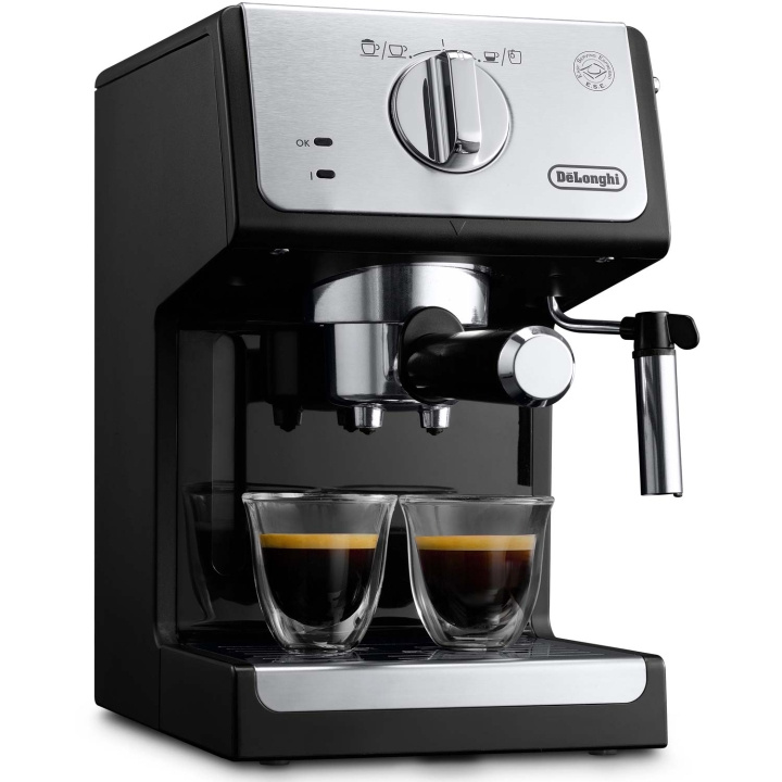 DeLonghi Espressomaskin Manual ECP33.21.BK Active Line inkl. mjölkskummare i gruppen HEM, HUSHÅLL & TRÄDGÅRD / Hushållsmaskiner / Kaffemaskiner & Tillbehör / Espressomaskiner hos TP E-commerce Nordic AB (C58962)