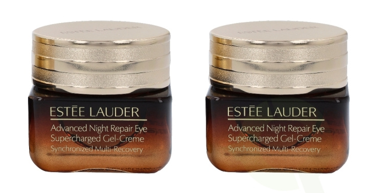 Estee Lauder E.Lauder Advanced Night Repair Eye Supercharge Gel-Creme Duo 30 ml 2x15ml i gruppen SKÖNHET & HÄLSA / Hudvård / Ansiktsvård / Ansiktskräm hos TP E-commerce Nordic AB (C59034)