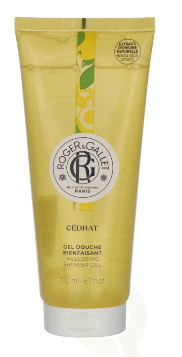 Roger & Gallet Cedrat Shower Gel 200 ml i gruppen SKÖNHET & HÄLSA / Hår & Styling / Hårvårdsprodukter / Schampo hos TP E-commerce Nordic AB (C59054)