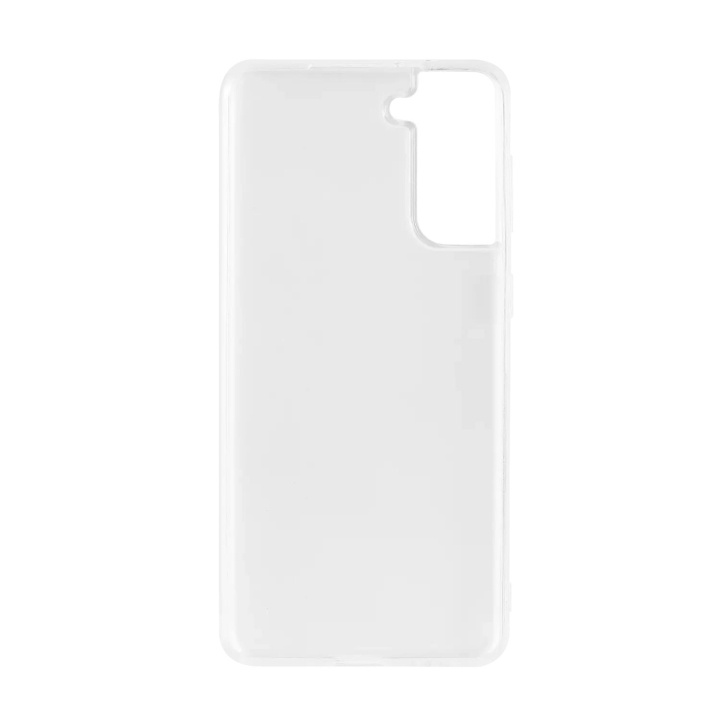 Essentials Samsung S21+ TPU back cover, Transparent i gruppen SMARTPHONE & SURFPLATTOR / Mobilskydd / Samsung hos TP E-commerce Nordic AB (C59159)