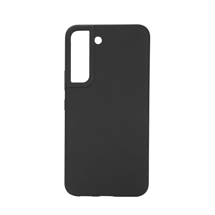 Essentials Samsung Galaxy S21 FE silicone back cover, Black i gruppen SMARTPHONE & SURFPLATTOR / Mobilskydd / Samsung hos TP E-commerce Nordic AB (C59185)