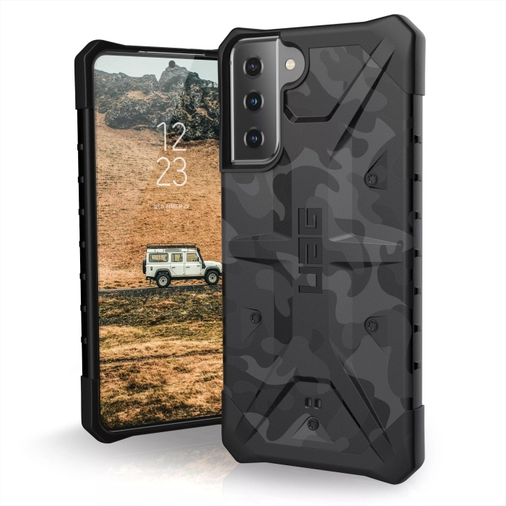 Urban Armor Gear Samsung Galaxy S21+ Pathfinder Case, Midnight Camo i gruppen SMARTPHONE & SURFPLATTOR / Mobilskydd / Samsung hos TP E-commerce Nordic AB (C59324)