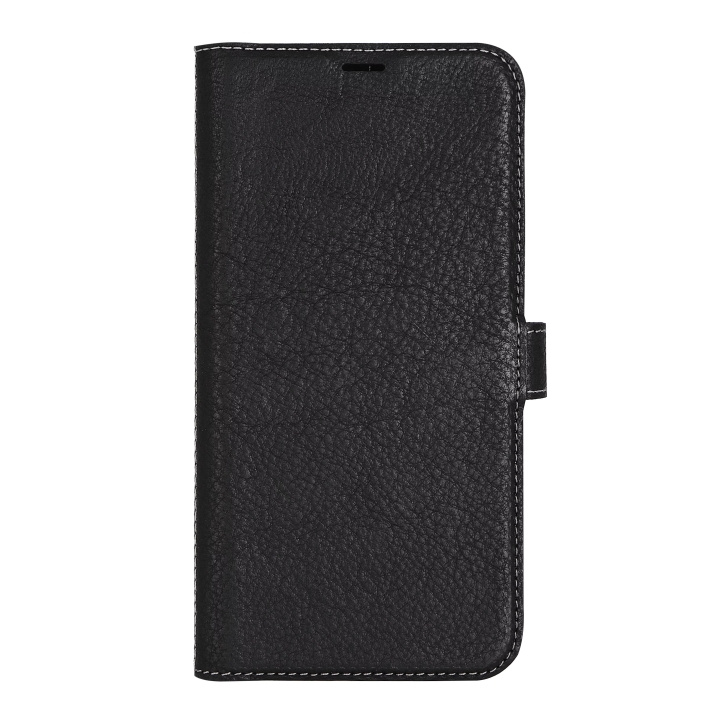 Essentials iPhone 14 Plus Leather wallet,detachable,Black i gruppen SMARTPHONE & SURFPLATTOR / Mobilskydd / Apple / iPhone 14 hos TP E-commerce Nordic AB (C59498)