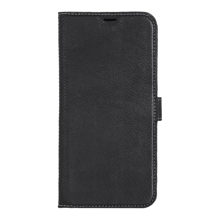 Essentials iPhone 14 Pro Max Leather wallet,detach,Black i gruppen SMARTPHONE & SURFPLATTOR / Mobilskydd / Apple / iPhone 14 hos TP E-commerce Nordic AB (C59506)