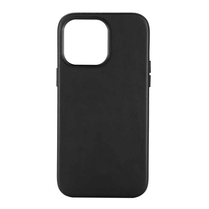 Essentials iPhone 14 Pro Max Leather Mag back cover,Blk i gruppen SMARTPHONE & SURFPLATTOR / Mobilskydd / Apple / iPhone 14 hos TP E-commerce Nordic AB (C59512)