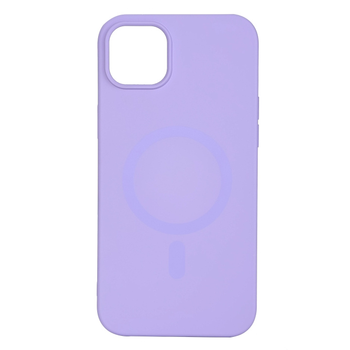 Essentials iPhone 14 Plus Silicone Mag back cover, Purple i gruppen SMARTPHONE & SURFPLATTOR / Mobilskydd / Apple / iPhone 14 hos TP E-commerce Nordic AB (C59515)