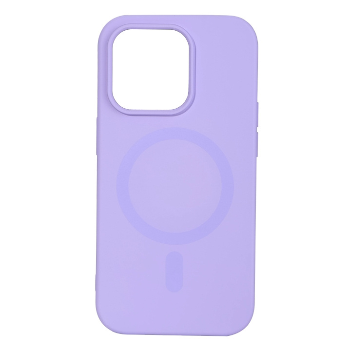 Essentials iPhone 14 Pro Silicone Mag back cover, Purple i gruppen SMARTPHONE & SURFPLATTOR / Mobilskydd / Apple / iPhone 14 hos TP E-commerce Nordic AB (C59518)