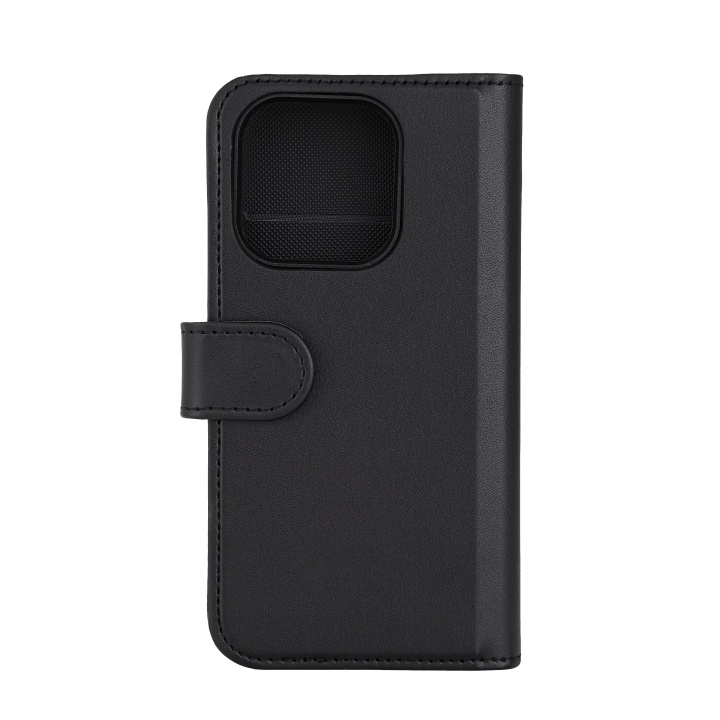 DELTACO Wallet case, 2-in-1, iPhone 15 Pro, magnetic cover, black i gruppen SMARTPHONE & SURFPLATTOR / Mobilskydd / Apple / iPhone 15 hos TP E-commerce Nordic AB (C59537)