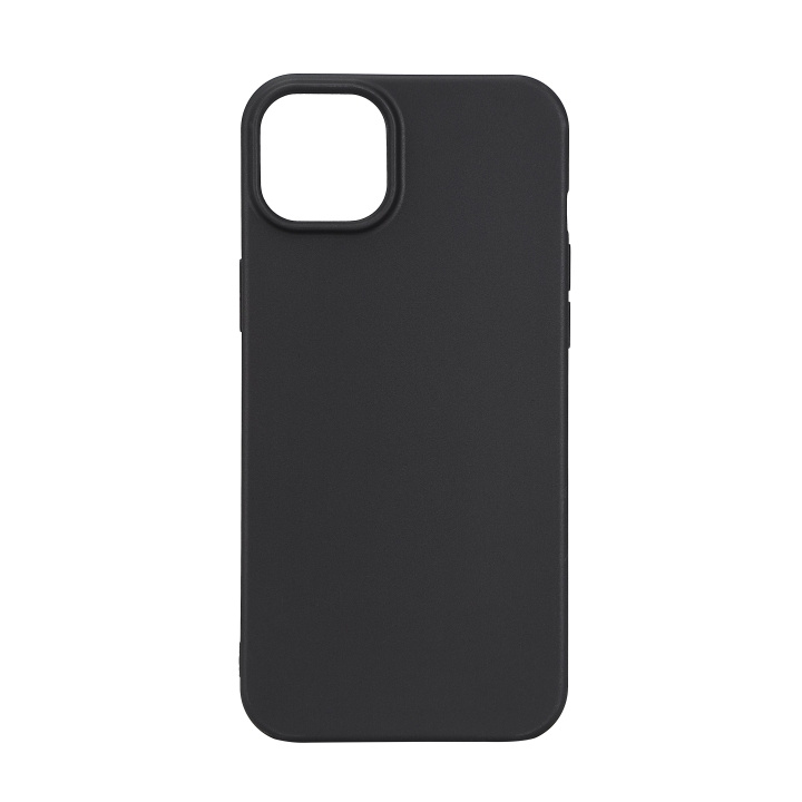 Essentials iPhone 15 Plus TPU back cover, 99% recycled, black i gruppen SMARTPHONE & SURFPLATTOR / Mobilskydd / Apple / iPhone 15 hos TP E-commerce Nordic AB (C59553)