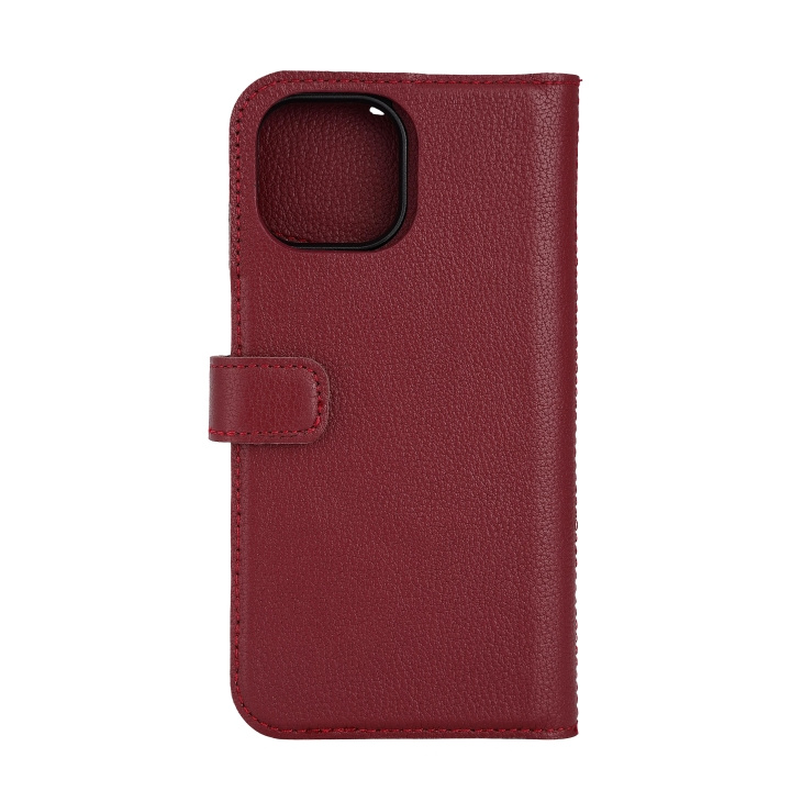 Essentials iPhone 15 leather Mag wallet, detachable, magnetic, red i gruppen SMARTPHONE & SURFPLATTOR / Mobilskydd / Apple / iPhone 15 hos TP E-commerce Nordic AB (C59572)