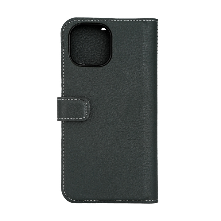 Essentials iPhone 15 leather Mag wallet, detachable, magnetic, green i gruppen SMARTPHONE & SURFPLATTOR / Mobilskydd / Apple / iPhone 15 hos TP E-commerce Nordic AB (C59573)