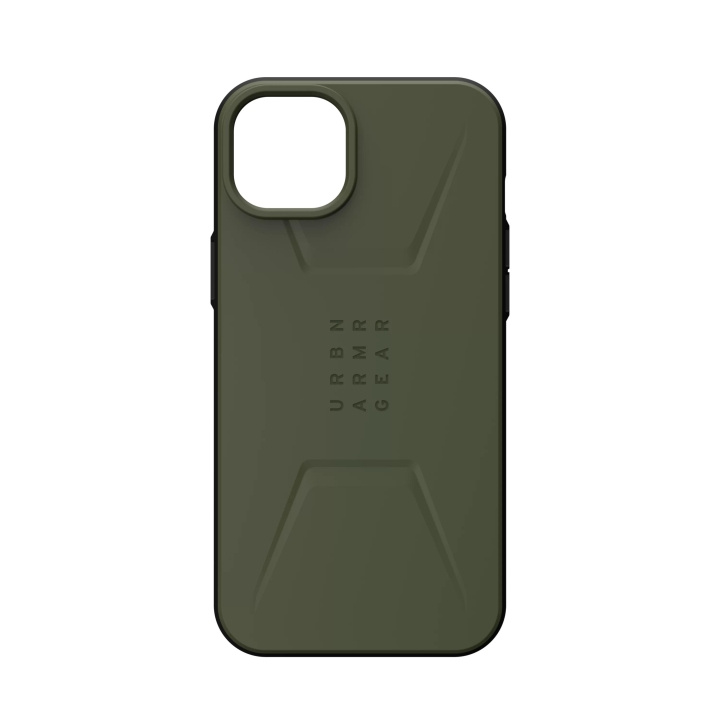 Urban Armor Gear iPhone 14 Plus Civilian Magsafe - Olive i gruppen SMARTPHONE & SURFPLATTOR / Mobilskydd / Apple / iPhone 14 hos TP E-commerce Nordic AB (C59627)