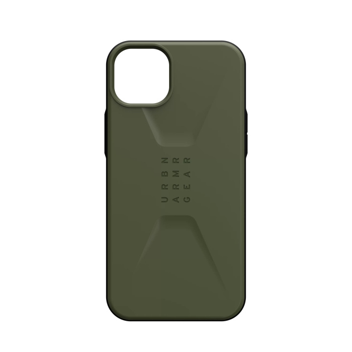 Urban Armor Gear iPhone 14 Plus Civilian - Olive i gruppen SMARTPHONE & SURFPLATTOR / Mobilskydd / Apple / iPhone 14 hos TP E-commerce Nordic AB (C59630)