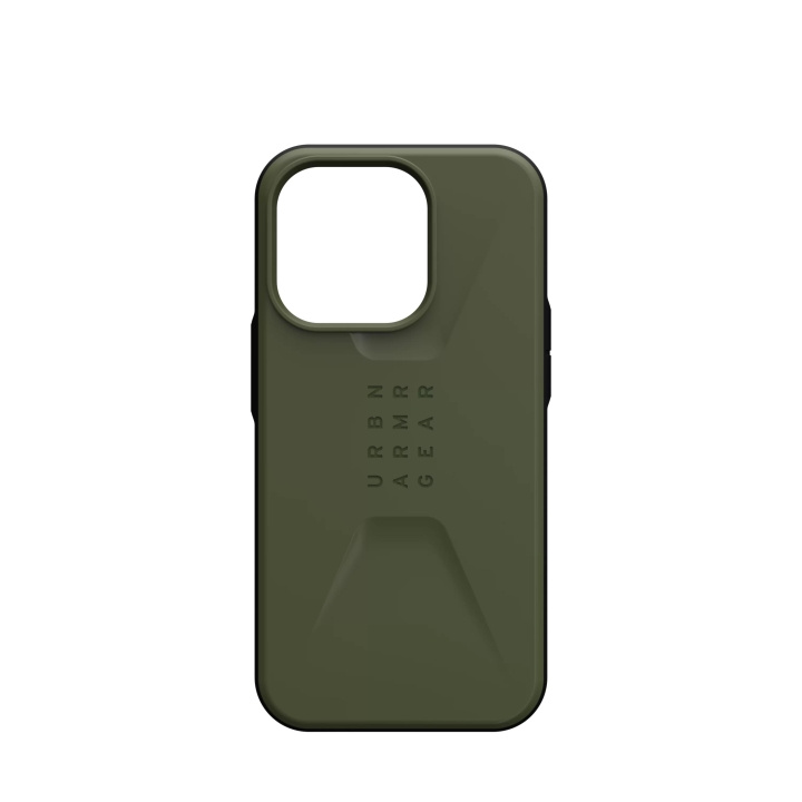 Urban Armor Gear IPhone 14 Pro Civilian - Olive i gruppen SMARTPHONE & SURFPLATTOR / Mobilskydd / Apple / iPhone 14 hos TP E-commerce Nordic AB (C59658)