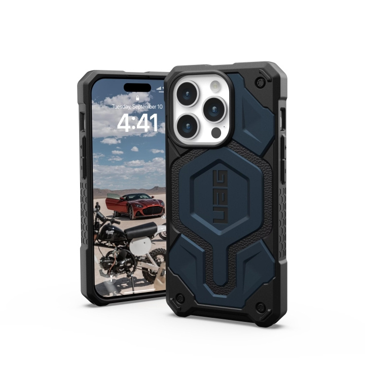 Urban Armor Gear iPhone 15 Pro Monarch Pro - Mallard i gruppen SMARTPHONE & SURFPLATTOR / Mobilskydd / Apple / iPhone 15 hos TP E-commerce Nordic AB (C59749)