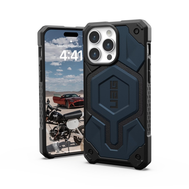 Urban Armor Gear iPhone 15 Pro Max Monarch Pro - Mallard i gruppen SMARTPHONE & SURFPLATTOR / Mobilskydd / Apple / iPhone 15 hos TP E-commerce Nordic AB (C59750)