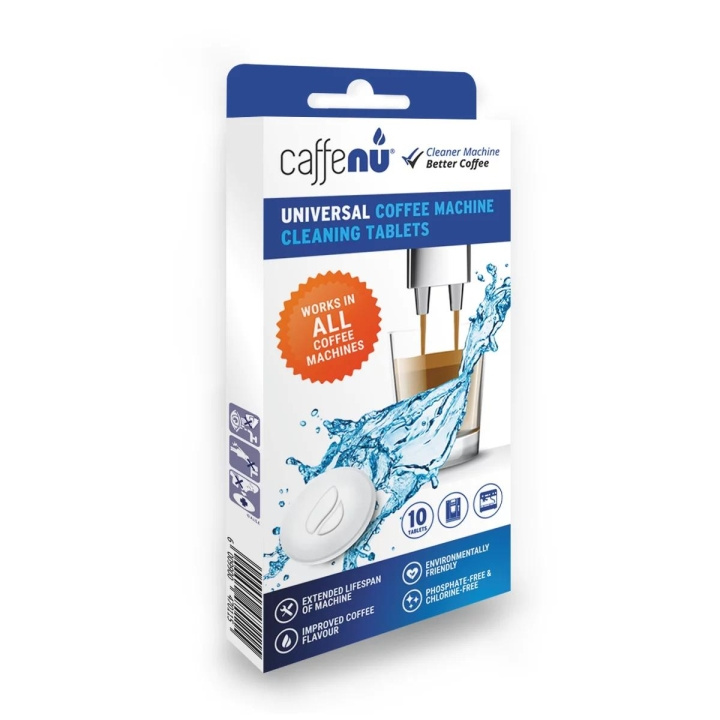 caffenu Cleaning Tablets for automatic coffee machines i gruppen HEM, HUSHÅLL & TRÄDGÅRD / Hushållsmaskiner / Kaffemaskiner & Tillbehör / Filter & Tillbehör hos TP E-commerce Nordic AB (C59885)