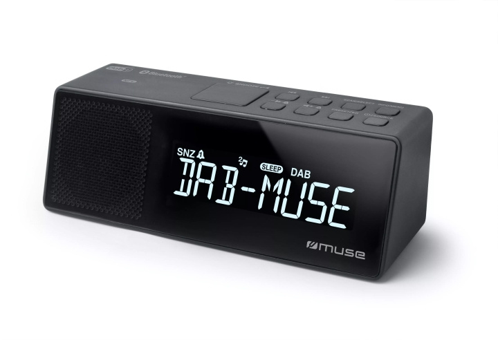 MUSE M-172 DBT Clock radio DAB+ FM BT Dual alarm NFC i gruppen HEMELEKTRONIK / Ljud & Bild / Hemmabio, HiFi & Bärbart / Radio & Väckarklockor / Radio hos TP E-commerce Nordic AB (C59937)