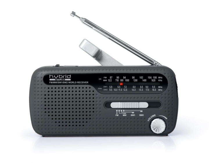 MUSE MH-07 DS Radio FM WB Solar Dynamo, black i gruppen HEMELEKTRONIK / Ljud & Bild / Hemmabio, HiFi & Bärbart / Radio & Väckarklockor / Radio hos TP E-commerce Nordic AB (C59979)