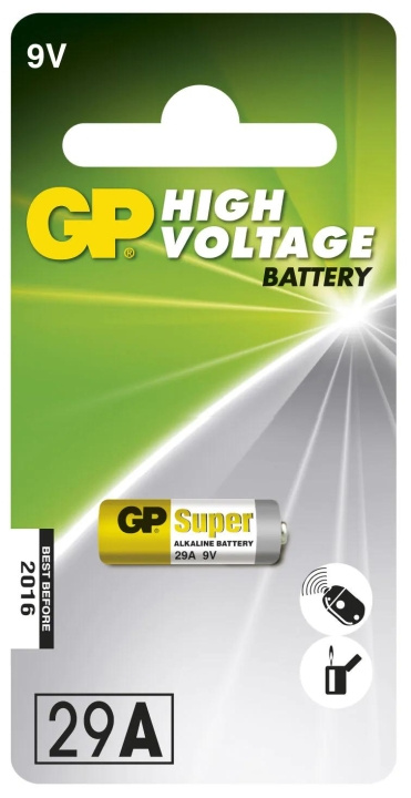 GP High voltage 29A 1 Pack (B) i gruppen HEMELEKTRONIK / Batterier & Laddare / Batterier / Övriga hos TP E-commerce Nordic AB (C59995)