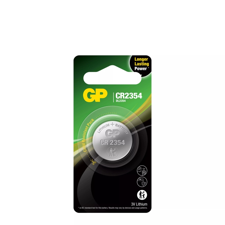 GP CR2354 Lithium Coin, 1 Pack (B) i gruppen HEMELEKTRONIK / Batterier & Laddare / Batterier / Knappcell hos TP E-commerce Nordic AB (C60000)