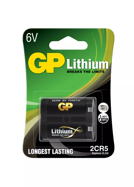GP 2CR5 Lithium 1 Pack (B) i gruppen HEMELEKTRONIK / Batterier & Laddare / Batterier / Övriga hos TP E-commerce Nordic AB (C60003)