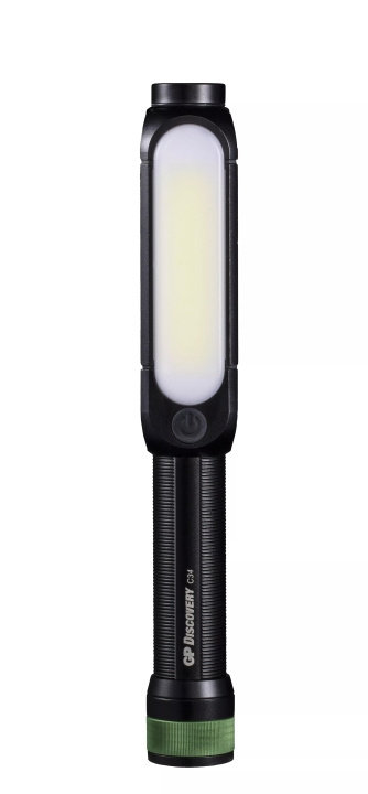 GP Discovery Cob Worklight Torch 550Lm 3xAA i gruppen HEM, HUSHÅLL & TRÄDGÅRD / El & Belysning / Arbetsbelysning hos TP E-commerce Nordic AB (C60030)