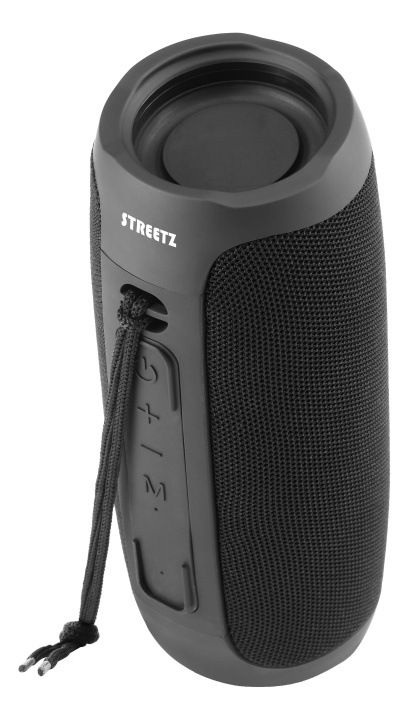 Streetz S350 Bluetooth Speaker 2x10W, AUX, micro SD slot, black i gruppen HEMELEKTRONIK / Ljud & Bild / Högtalare & Tillbehör / Bluetooth-högtalare / Bärbara högtalare hos TP E-commerce Nordic AB (C60046)