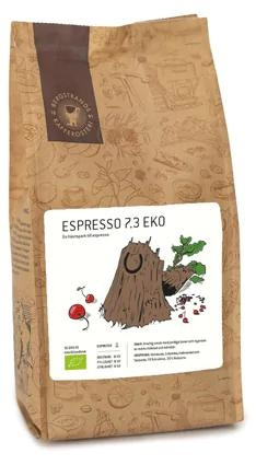 bergstrands Espresso bönor 7.3 EKO - 1000g i gruppen HEM, HUSHÅLL & TRÄDGÅRD / Hushållsmaskiner / Kaffemaskiner & Tillbehör / Kaffebönor hos TP E-commerce Nordic AB (C60072)