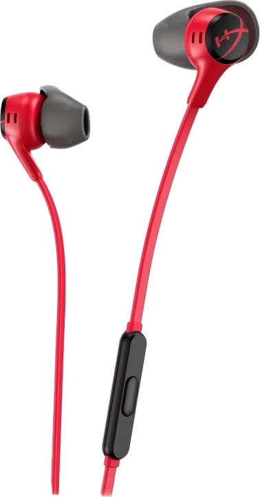 HyperX Cloud Earbuds II RED Gaming Earbuds with Mic i gruppen HEMELEKTRONIK / Ljud & Bild / Hörlurar & Tillbehör / Hörlurar hos TP E-commerce Nordic AB (C60081)