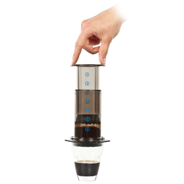 Aerobie AeroPress kaffebryggare i gruppen HEM, HUSHÅLL & TRÄDGÅRD / Hushållsmaskiner / Kaffemaskiner & Tillbehör / Kaffebryggare hos TP E-commerce Nordic AB (C60095)