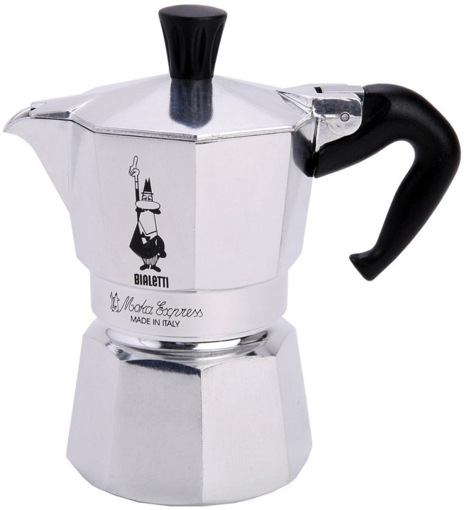 Bialetti Moka Express 2 koppar i gruppen HEM, HUSHÅLL & TRÄDGÅRD / Hushållsmaskiner / Kaffemaskiner & Tillbehör / Kaffekvarnar hos TP E-commerce Nordic AB (C60106)