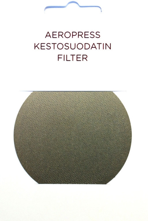 AeroPress permanent filter, Kaffefilter i gruppen HEM, HUSHÅLL & TRÄDGÅRD / Hushållsmaskiner / Kaffemaskiner & Tillbehör / Filter & Tillbehör hos TP E-commerce Nordic AB (C60116)