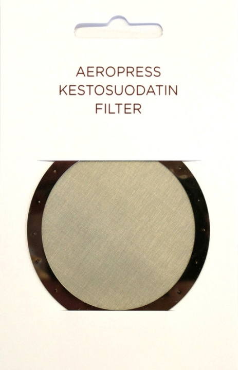 AeroPress permanent filter, Kaffefilter i gruppen HEM, HUSHÅLL & TRÄDGÅRD / Hushållsmaskiner / Kaffemaskiner & Tillbehör / Filter & Tillbehör hos TP E-commerce Nordic AB (C60117)