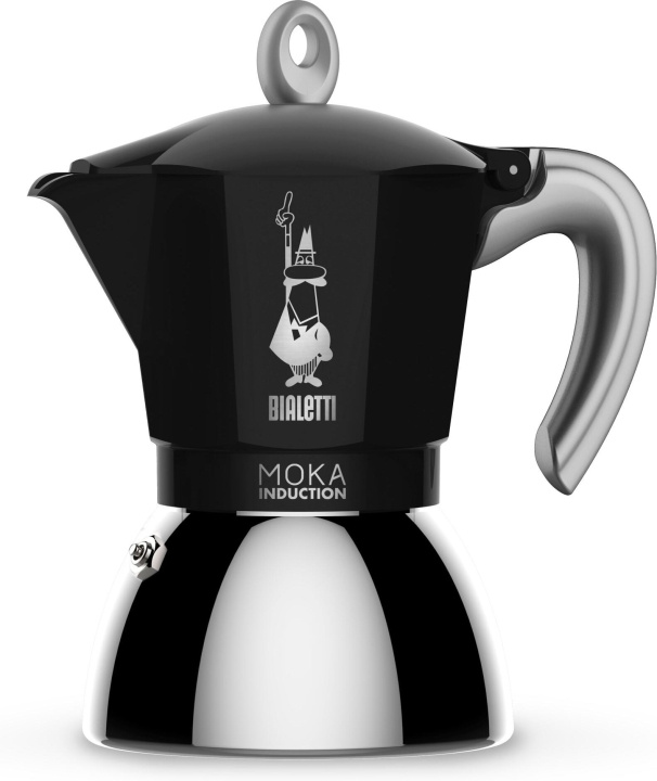 Bialetti Moka Induction, 6 koppar i gruppen HEM, HUSHÅLL & TRÄDGÅRD / Hushållsmaskiner / Kaffemaskiner & Tillbehör / Kaffebryggare hos TP E-commerce Nordic AB (C60128)