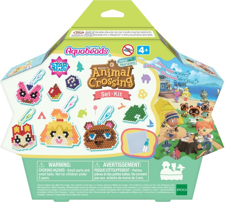 Aquabeads Animal Crossing New Horizons - figursats i gruppen SPORT, FRITID & HOBBY / Hobby / Pärlor / Pärlplattor & Pärlor hos TP E-commerce Nordic AB (C60170)