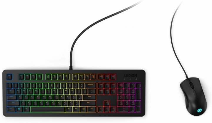 Lenovo Legion M300 RGB Gaming-mus + K300 Gaming-tangentbord i gruppen DATORER & KRINGUTRUSTNING / Möss & Tangentbord / Tangentbord / Paket hos TP E-commerce Nordic AB (C60188)