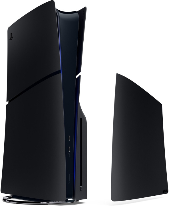 PlayStation 5 (Slim-modellserie) Cover - Midnight Black-omslag i gruppen HEMELEKTRONIK / Spelkonsoler & Tillbehör / Sony PlayStation 5 / Tillbehör hos TP E-commerce Nordic AB (C60189)