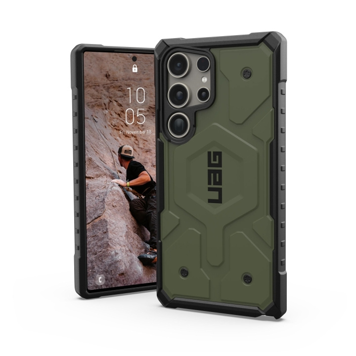 Urban Armor Gear Galaxy S24 Ultra Pathfinder with Magnet Olive Drab i gruppen SMARTPHONE & SURFPLATTOR / Mobilskydd / Samsung hos TP E-commerce Nordic AB (C60248)