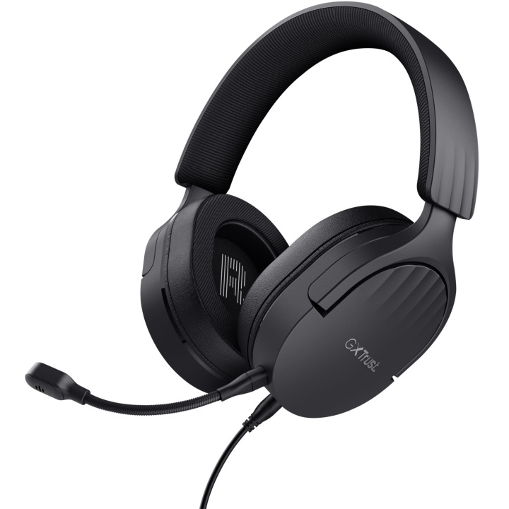 Trust GXT 489 Fayzo Gamingheadset Eco Svart i gruppen DATORER & KRINGUTRUSTNING / Gaming / Headset hos TP E-commerce Nordic AB (C60294)