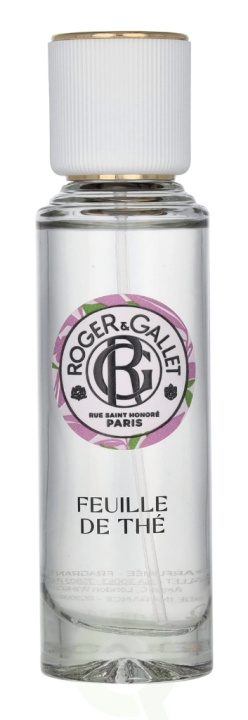 Roger & Gallet Feuille De The Wellbeing Fragrant Water 30 ml Natural Spray i gruppen SKÖNHET & HÄLSA / Hudvård / Ansiktsvård / Ansiktsvatten & Facemist hos TP E-commerce Nordic AB (C60339)